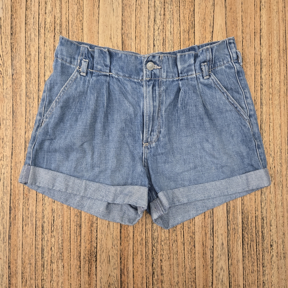 Hollister Light Blue Jean Shorts